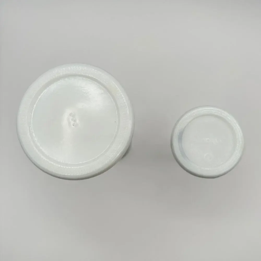 Two Milk Glass Bud Vases | Randall Art Deco Beehive Vintage Wedding Xmas Decor